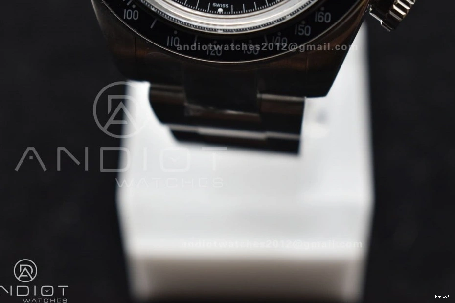 on Best Edition A7750 ADGF SS SS Bracelet Dial White Daytona Black 1122